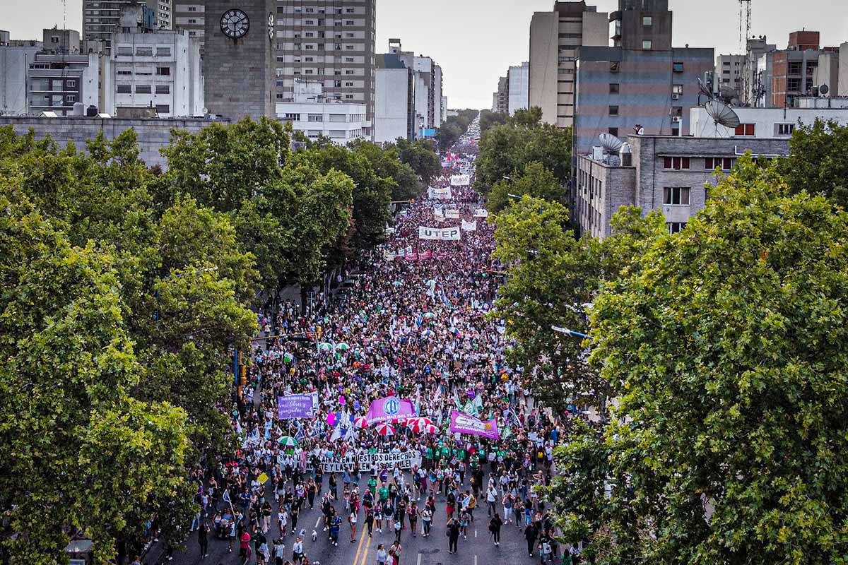 Otro 8M en las calles de Mar del Plata: “No daremos ni un paso atrás”