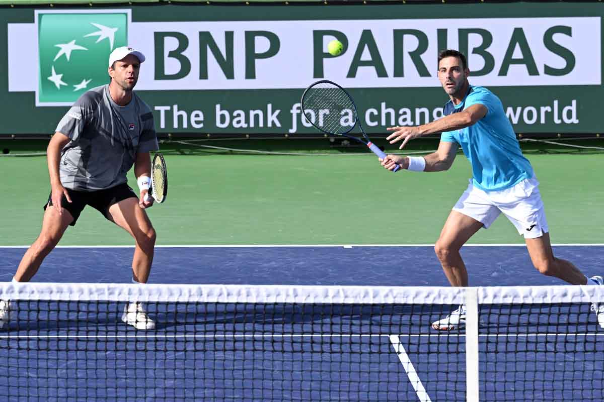 Horacio Zeballos y Marcel Granollers, en semifinales de Indian Wells