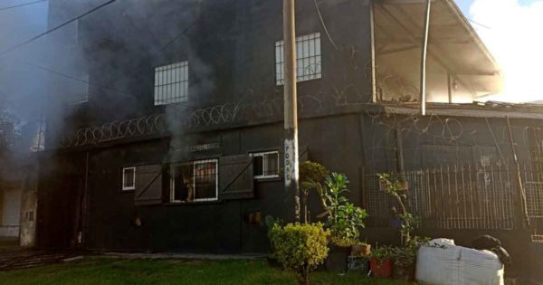 Incendio en una casa del barrio Cerrito Sur: murió un hombre
