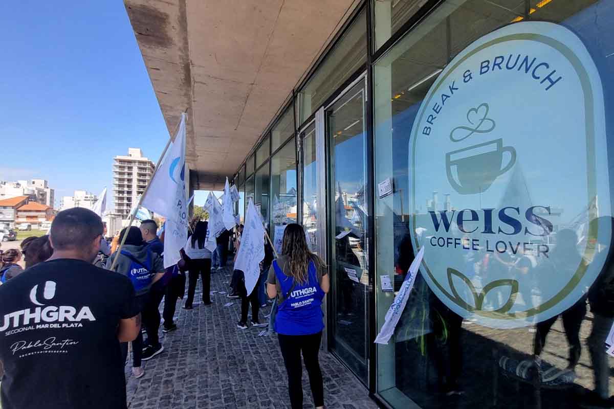 Protestas y escraches contra la precarización en cafés de la cadena Weiss