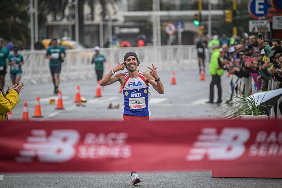 Sanguinetti y Castaño volvieron a ser los más rápidos del Maratón de Mar del Plata