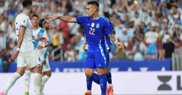 Argentina despachó a Guatemala y ya piensa en la Copa América