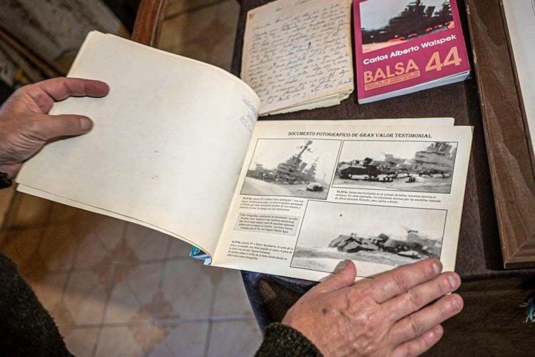 La historia de Carlos Waispek, sobreviviente del Crucero Belgrano.