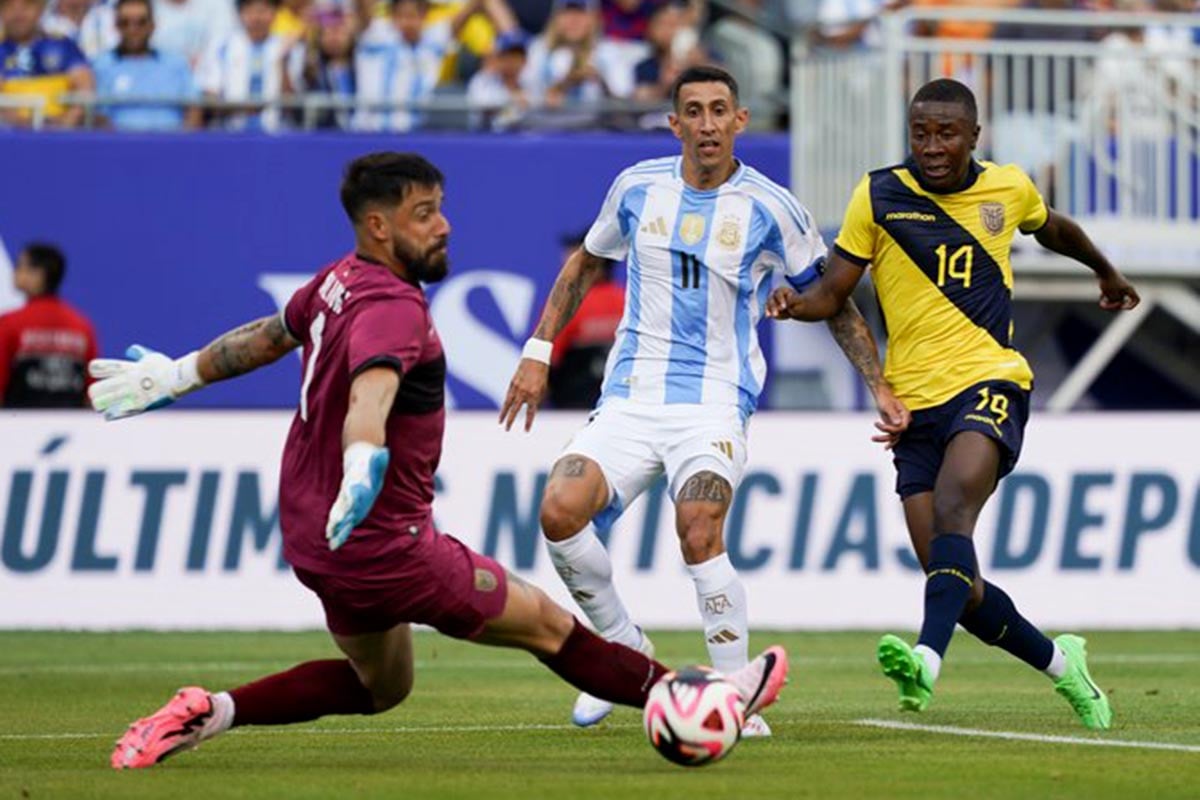 Argentina y Ecuador abren los cuartos de final de la Copa América