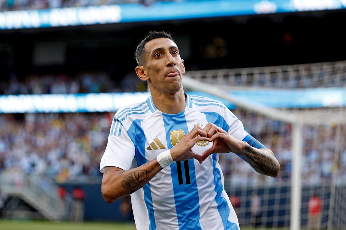Con gol de Di María, Argentina superó a Ecuador en su primer amistoso