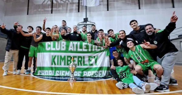 Kimberley superó a IAE y es el nuevo campeón del básquet local